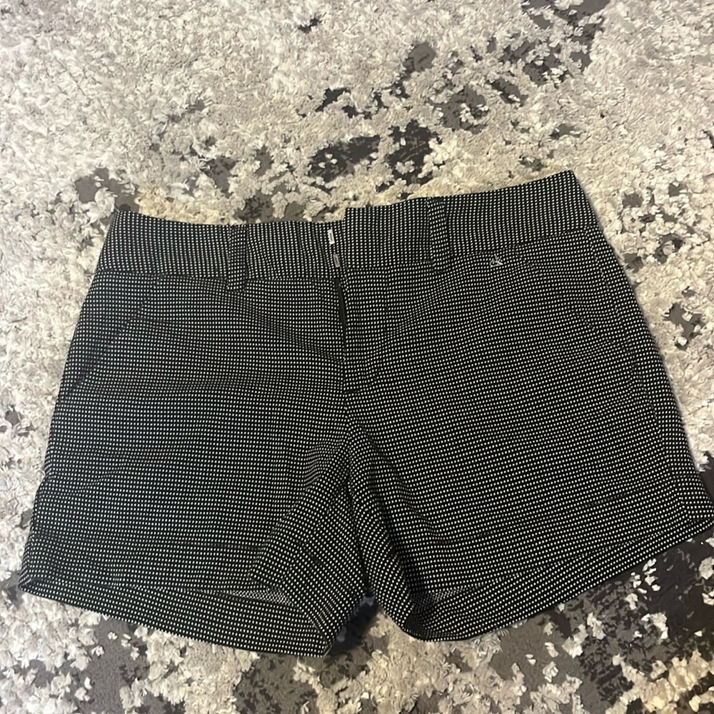 Calvin Klein Black and White Soft Chino shorts
